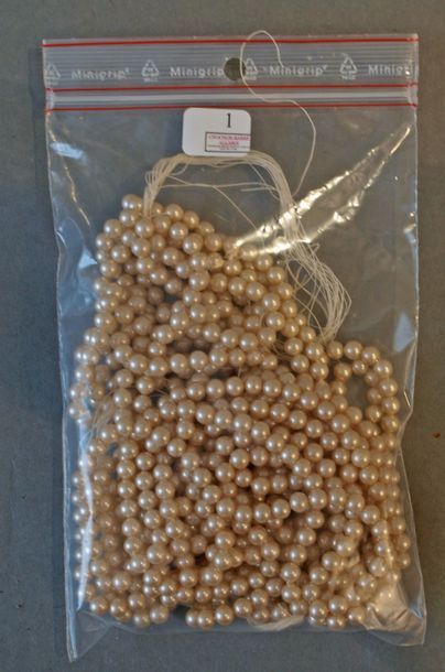 Lot de fils de perles fantaisies