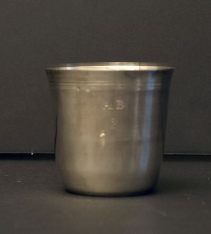 Curon en argent 950°/°° chiffré, Poids: 49...