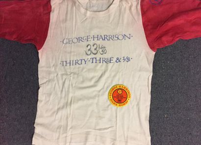 George Harrison : 33 1/3 T-shirt, medium...