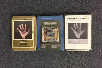 George Harrison : 3 cartridge tapes / cartouches,...