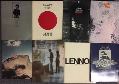 John Lennon : 8 song books / tablatures,...