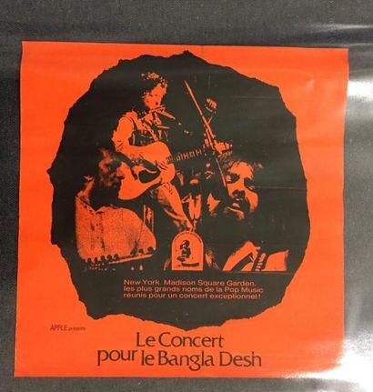 George Harrison : poster Concert Bengladesh,...