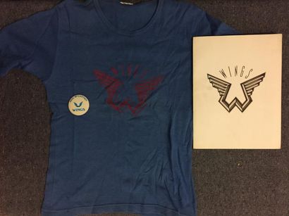 WINGS : press kits + T-shirt + Badge (all...