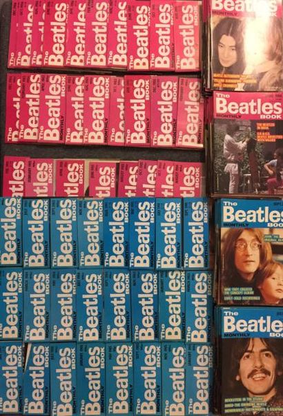 BEATLES : The Beatles Monthly Book, 108 magazines,...