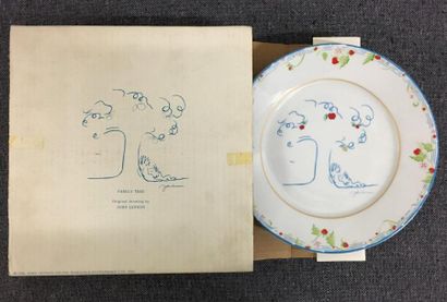 John Lennon : plate, 1987, John Lennon's...