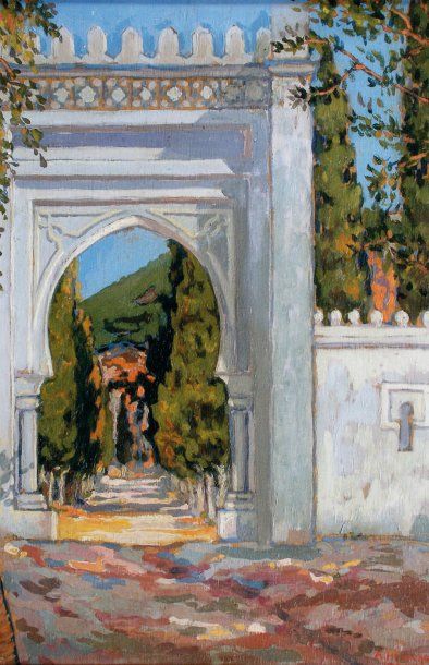 ABDEL Alim HEMCHE 1908-1979
Porte d'Afrique...