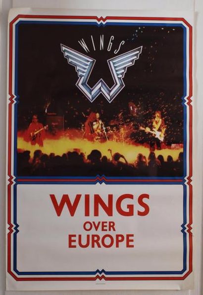 WINGS : Over Europe, poster 76 x 50,5 cm...