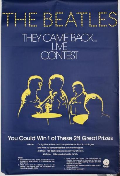 THE BEATLES : They Came Back Live Contest,...