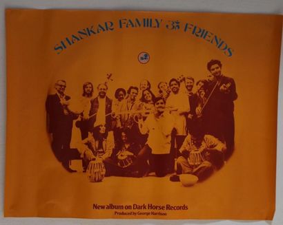 SHANKAR FAMILY & FRIENDS poster UK promo,38...
