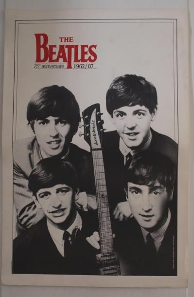 THE BEATLES : 25e Anniversaire 1962/87, poster,...