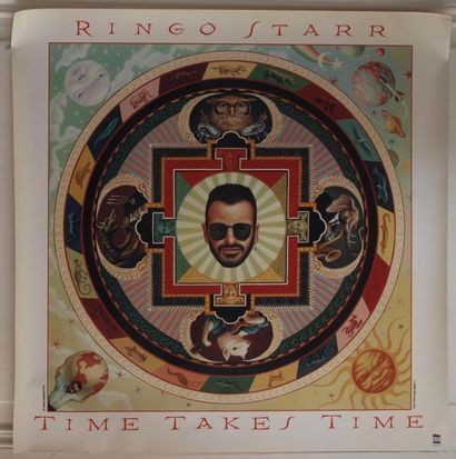 RINGO STARR : Time Takes Tim, poster, UK,...