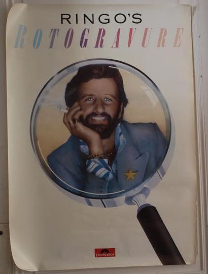 RINGO STARR : Rotogravure, poster, promo...