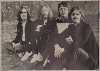THE BEATLES : Poster, 63 x 88, (VG+)