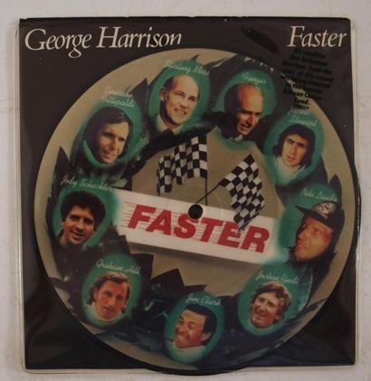 GEORGE HARRISON : Faster, 7'', (DARK HORSE...