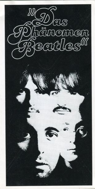 Germany Allemagne Das Phänomen Beatles magazine...