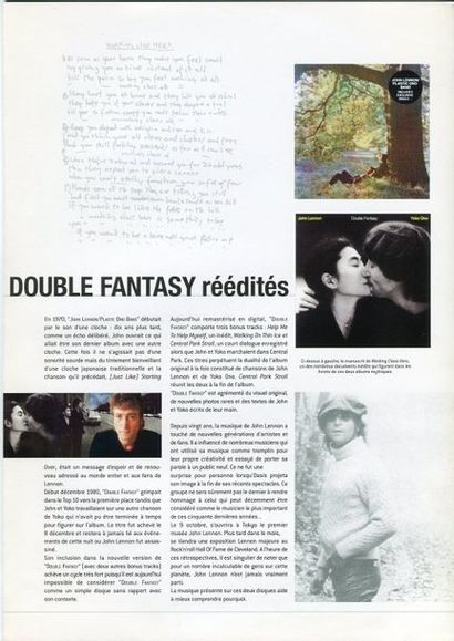 France John Lennon Plastic Ono Band & Double...