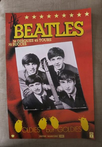 France the Beatles promotional poster Oldies...