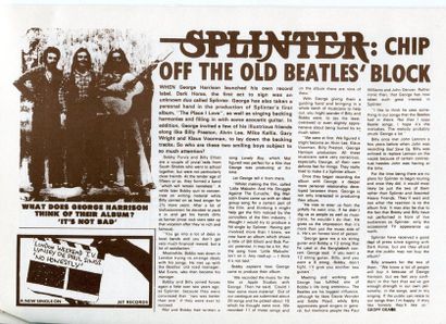 Dark Horse Spinter promo press kit includes...