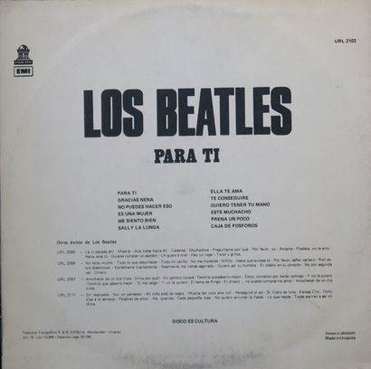 Uruguay Los Beatles Para Ti Odeon URL 2102...