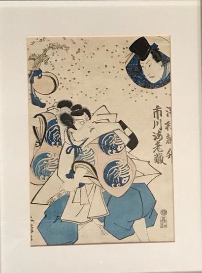 *Estampe japonaise 29x20cm