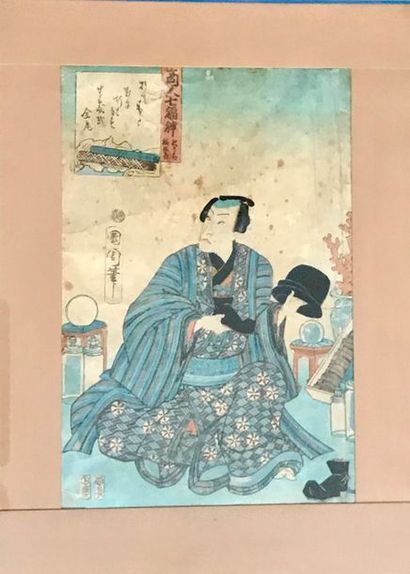 *Estampe japonaise 34x23cm