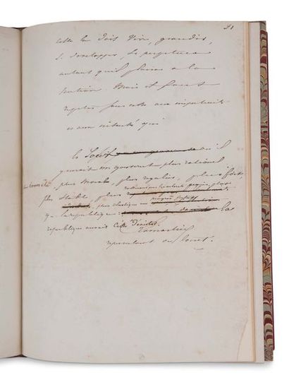 LAMARTINE Alphonse de (1790-1869) poète et...