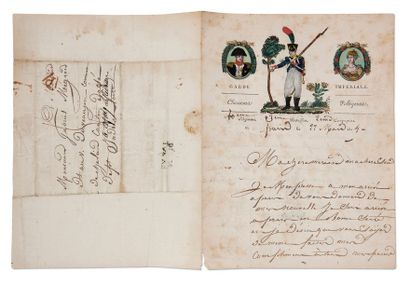 LETTRE DE CANTINIÈRE.
L.A.S. «Megret», Paris...