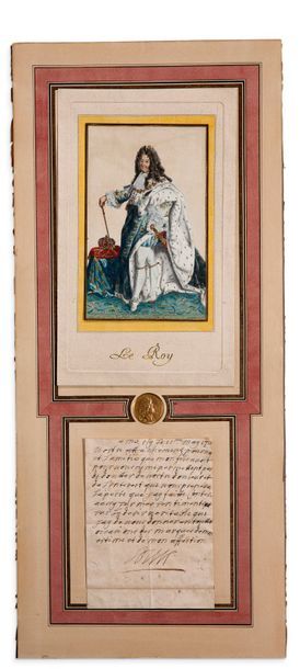 LOUIS XIV (1638-1715) Roi de France
L.A.S....