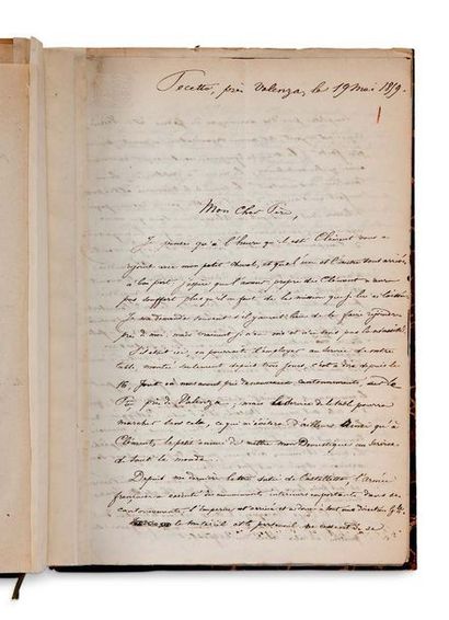MARTIN DE BEURNONVILLE Maurice (1826-1895)...