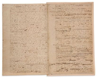 NAPOLÉON Ier (1769-1821) Empereur
MANUSCRIT...