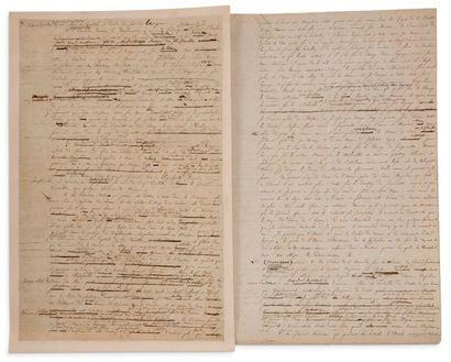 NAPOLÉON Ier (1769-1821) Empereur
MANUSCRIT...