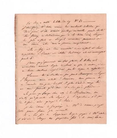 BERTRAND Henri (1773-1844) général, Grand-Maréchal...
