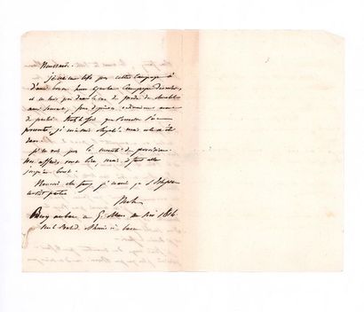 BERTRAND Henri (1773-1844) général, Grand-Maréchal...