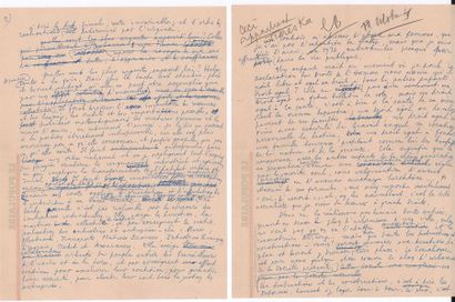 BLUM Léon (1872-1950) homme politique

MANUSCRIT...