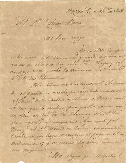 BOLIVAR Simon (1783-1830)
