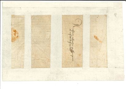 [CHARLES VII (1403-1461) Roi de France] BADEN...