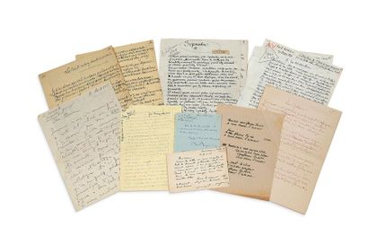DIVERS
29 letters or manuscripts, most of...