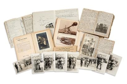 DUPLESSIS Robert (1857-1929) général
28 CARNETS...