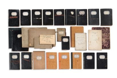 DUPLESSIS Robert (1857-1929) général
28 CARNETS...