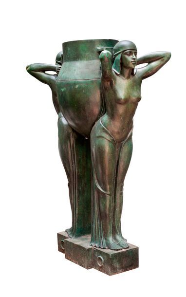 Modèle de Pierre LENOIR
Vase aux Cariatides
Bronze...