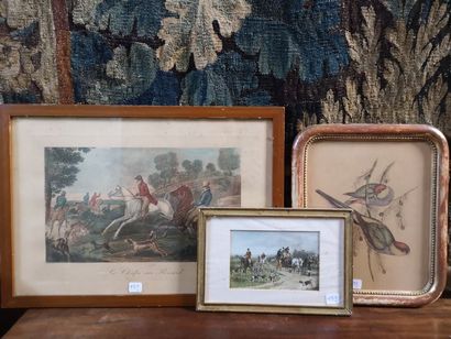 Lot of various framed pieces.