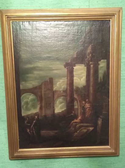 Roman School of the 17th century 

Landscape...