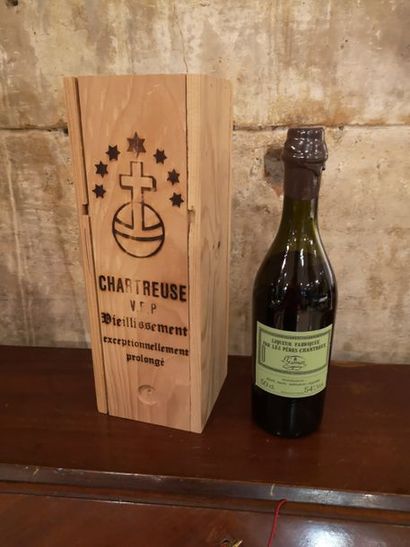 1 bouteille 1 FLACON 50CL CHARTREUSE VERTE...