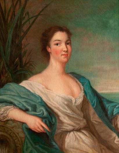 D'après Jean-Marc Nattier, 

Portrait de...