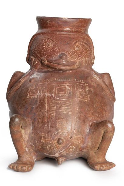 Rare vase représentant une femme 

Son ventre...