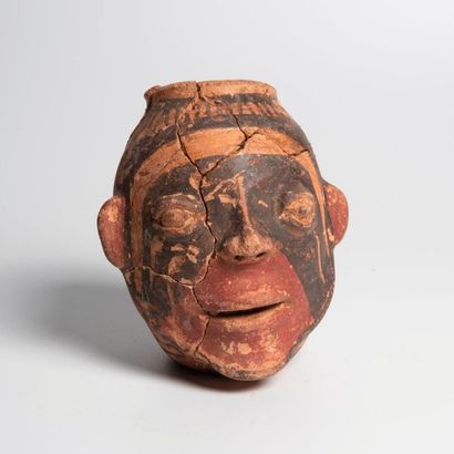 Vase anthropomorphe - Intéressant vase cérémoniel...