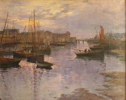 Fernand Legout-Gérard

(1856-1924)

Concarneau

Huile...