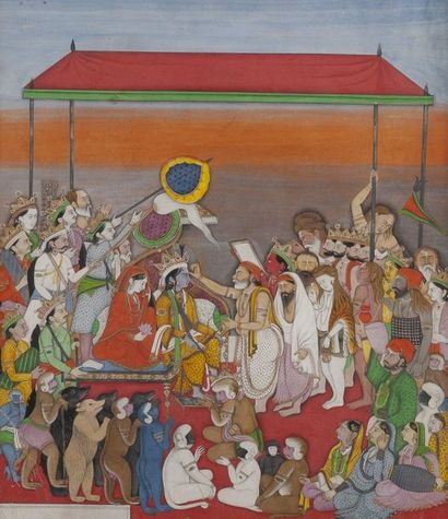 Vishnu Vakunthana ou le Seigneur du Paradis.

Le...