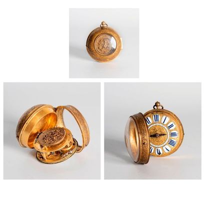 Double watch with tassel.

Dial signed Bordier...