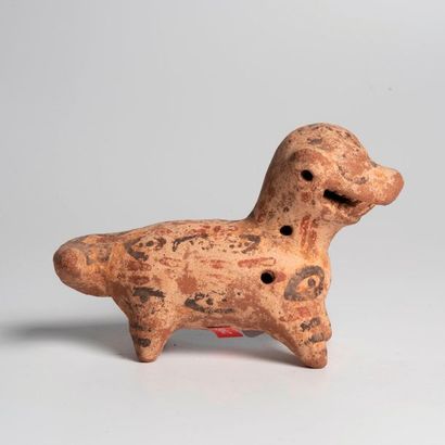 Sifflet représentant un jaguar

Terre cuite...